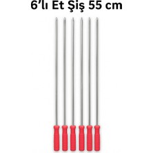 Yassı Kanat ve Sebze Şişi 6'lı Paket