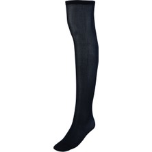 Ottoland Kadın Anne Diz Üstü Mus Çorap 2 Li Mat Mikrofiber Iplik Ince Ten Göstermez Yumuşak ve Esnek