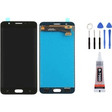 Yedcom Samsung J7 PRİME 2 G611F SİYAH Uyumlu Ekran Lcd Dokunmatik Tamir Seti Hediyeli