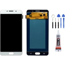 Yedcom Samsung A7 2016 A710 BEYAZ Uyumlu Ekran Lcd Dokunmatik Tamir Seti Hediyeli