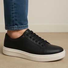Marco Rossı Siyah Erkek Sneaker - Midnight Nomad