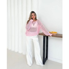 Cottoncity Yazlık Salaş Triko Bluz