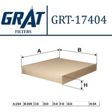 GRAT-17404 - Kabın Fıltresı ( Ford : Focus Cmax 04- )