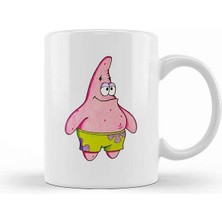 Spongebob Patrick Star Süngerbob Kupa Bardak Porselen