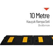Kauçuk Eşik Rampası - 10 Metre Set