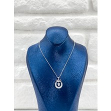 Özel Tasarım Fiyonk Kadın Gümüş Kolye