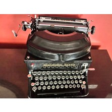 1940 Lar Alman Continental Silenta Camtuş Daktilo - Sorunsuz Çalışır Durumda