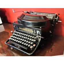 1940 Lar Alman Continental Silenta Camtuş Daktilo - Sorunsuz Çalışır Durumda