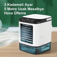 Ultrasonik Soğutmalı Mini Klima Fanı – Güçlü Serinletici Etki, Sessiz ve Taşınabilir Tasarım
