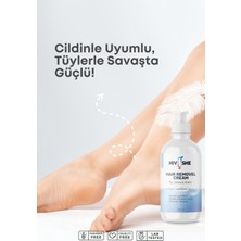 Tüy Dökücü Krem Tüm Cilt Tipleri Için Büyük Boy 250 ml Nemlendirici ve Anında Etki