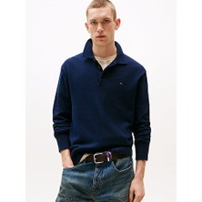 Erkek Mavi Triko Kazak