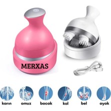 Pembe Taşınabilir Kablosuz Su Geçirmez Çoklu Bölge Masaj Aleti