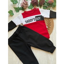 Fukukum Baby Fukukumbaby Daddy Boy Takım Kırmızı