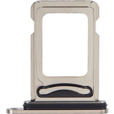 Yedcom iPHONE 15 PRO MAX Uyumlu Çift Sim Tepsisi Sim Aparatı Sim Kart Yuvası ÇÖL