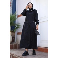 Kadın Cepli Fermuarlı Kap