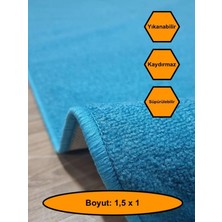Desensiz Kaydırmaz Yolluk Kilim Halı 1,5x1 Metre