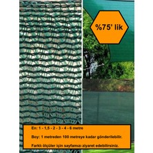 %75 Gölge Oranlı File, Gölgelik, Gergi File, Bahçe Gölgeliği, 3X78 Metre
