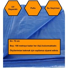 1X45 Metre Beyaz Balkon Örtüsü Branda, Balkon Çadır Bezi, Seperatörü, Uv Katkılı