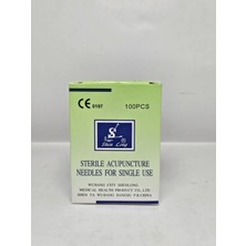 Shenlong Çelik Akupunktur İğnesi Kuru İğne 100 Adet 0.25 x 13