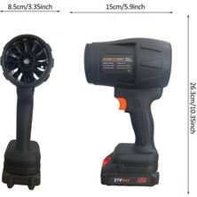 Kraft Hart Jet Turbo Hava Üfleyici Fan, Yaprak Üfleme, Araba ,cam ,balkon Su Lekelerini Yağmur Suları Kurulama Fanı