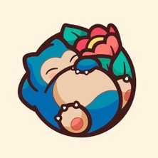 BYR  Snorlax Anime Anahtarlık Hediye En Iyi Arkadaşlar Anahtarlıklar Sevimli Canavar Komik Anahtarlık (Sadece Plastik Aparattır) 3D