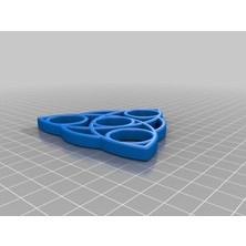 BYR  Fidget Spinner "celtic" (Plastik Aparattır) 3D