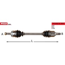 MGA-70884 - Aks Komple Sol-(Abslı)-(Hyundaı. I10 08>11 "benzınlı" )