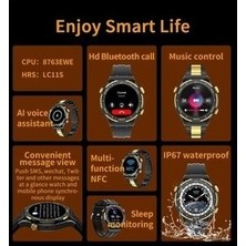 Kalobee Sk4 Pormax Akıllı Saat Android-Ios Uyumlu 2 Kordon Hediye!!!