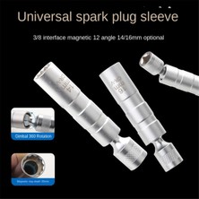 Timeless Tre 2 Adet 14MM 16MM Mıknatıslı Buji Sökme Aleti Anahtar Kovanı L (Yurt Dışından)