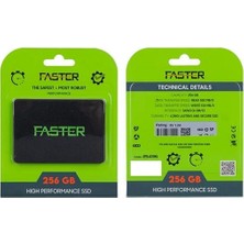 Faster FS-256 Sata3 256 GB SSD 550/510 Mb/s Harddisk