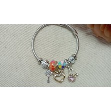 Pandora's Çelik Bileklik- Charm Bileklik