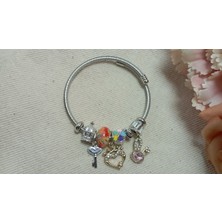Pandora's Çelik Bileklik- Charm Bileklik