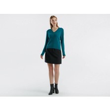 United Colors Of Benetton Kadın / Kız Yeşil Kazak (Model Kodu: 124A1002D4488 )