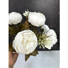 Yapay Şakayık Demeti 35 cm 5 Güllü