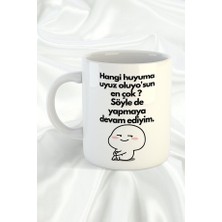 Porselen Kupa Bardak - Qubby Yapmaya Devam Ediyim