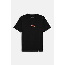 Reflect Studio Kızıl Tilki Soft T-Shirt - Siyah