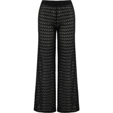 Siyah Triko Plaj Pantolon
