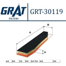 GRAT-30119 - Hava Fıltresı (Bmw  X3-E83 / N47-N57 )