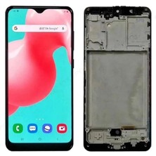 Yedcom Samsung A31 A315F Çıtalı Siyah Uyumlu Ekran Lcd Dokunmatik