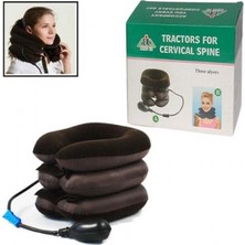 Şişirilebilir Pompalı Ortopedik Boyun ve Seyahat Yastığı