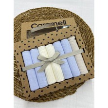 ByBest Beauty Desenli Penye Bebek Ağız Mendili 7'li 2025