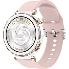 Huawei Watch Gt5 Pro 42MM Ile Uyumlu Yumuşak Purelux Soft Tokalı Silikon Kordon