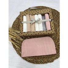 Caramell Uni Style Desenli Penye Bebek Ağız Mendili 7'li 2025