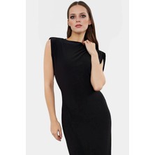 Nefes Alan Örme Bodycon Elbise 128 cm Boy Rahat Kalıp Şık Görünüm Kaliteli Işçilik Özel Tasarım