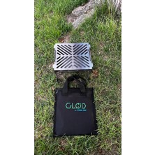 Glod Kamp Mangalı | Demonte, Şık ve Kompakt Tasarım + Fermuarlı Taşıma Çantası 20X20CM