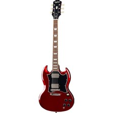 Epiphone SG Traditional Pro Elektro Gitar (Sparkling Burgundy)