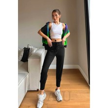 Kadın Ip Bağlamalı Cep Detay Pamuklu Bej Pantolon