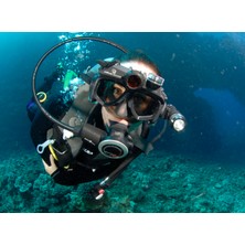 Liquid Image Yeşil Kameralı Deniz Gözlüğü Dalış Maskesi Havuz Maskesi Full Hd Kameralı Gözlük