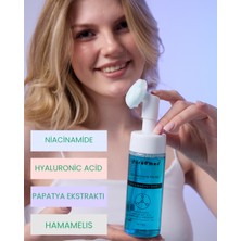 Niacinamide & Hyaluronik Acid Derinlemesine Yüz Temizleme Köpüğü | Fırçalı Derin Arınma | 150ML