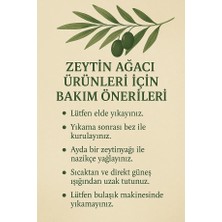 1 Adet %100 Doğal Zeytin Ağacı Kaşık – 32 cm El Yapımı, Pilav ve Sos Için Uygun, Çizme Yapmaz